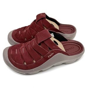 Oboz Women's Whakata Town Slide Slip on  Mule Sandals Port Size 8